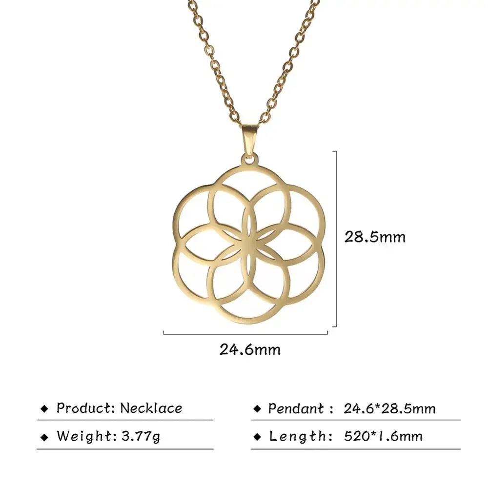 Flower of Life Kette