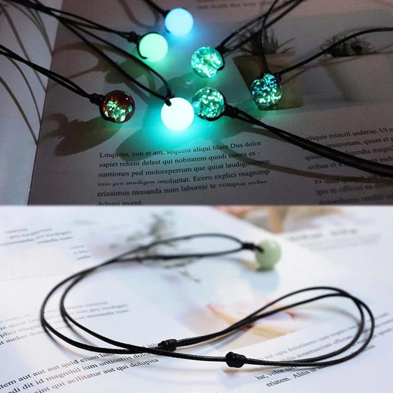 Glow Necklace Planet