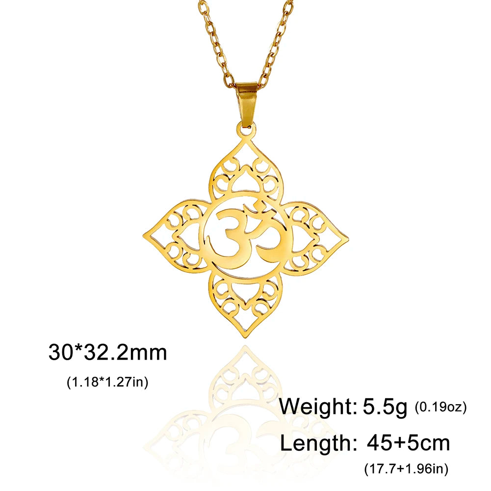 Lotus Om Kette