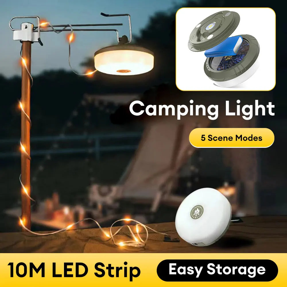 Camping Lichterkette