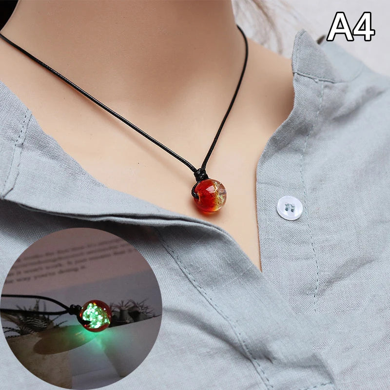 Glow Necklace Planet