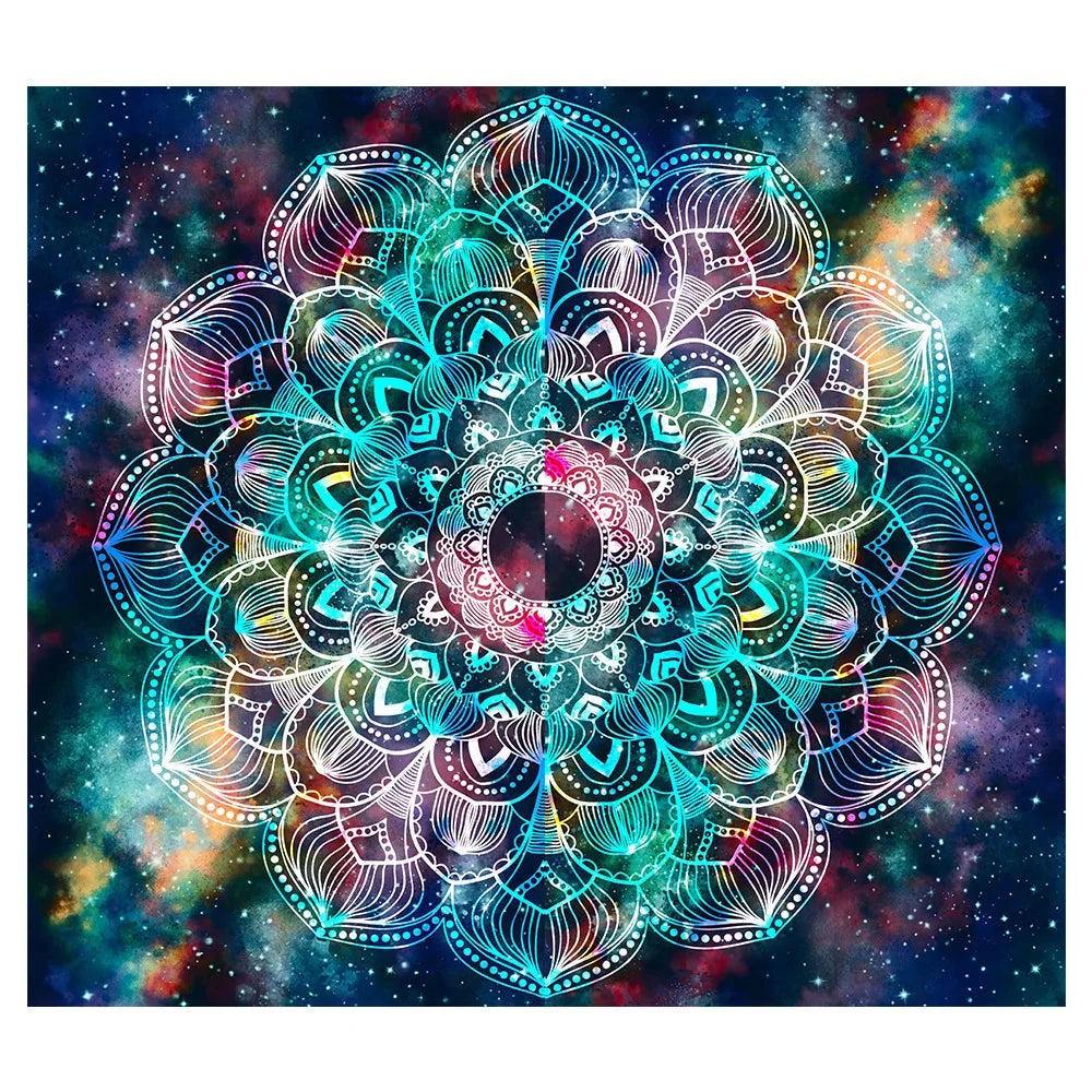 Nebula Mandala UV Wandtuch