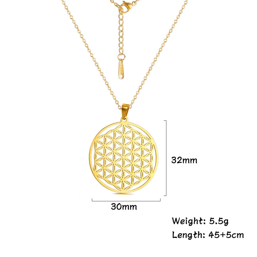 Flower of Life Kette