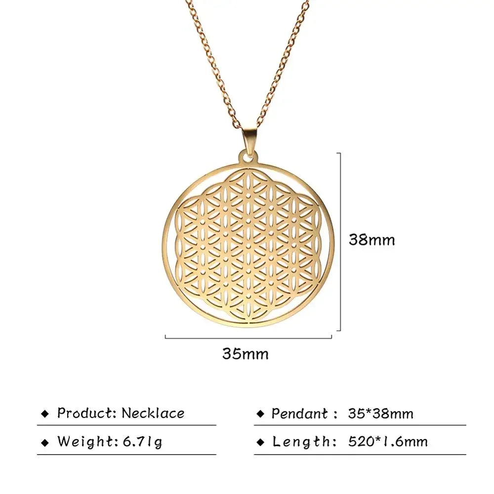 Flower of Life Kette