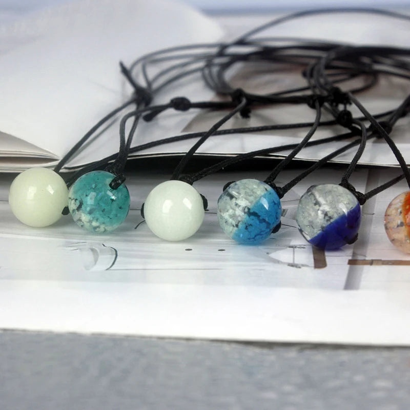 Glow Necklace Planet