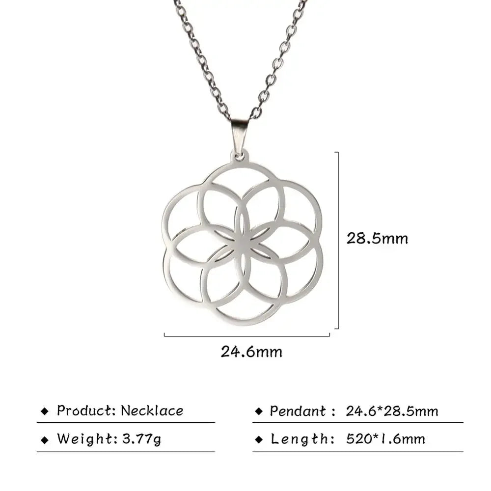 Flower of Life Kette