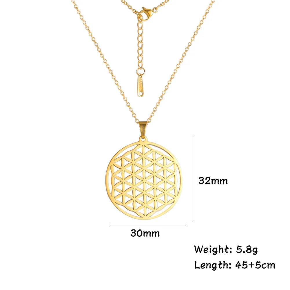 Flower of Life Kette