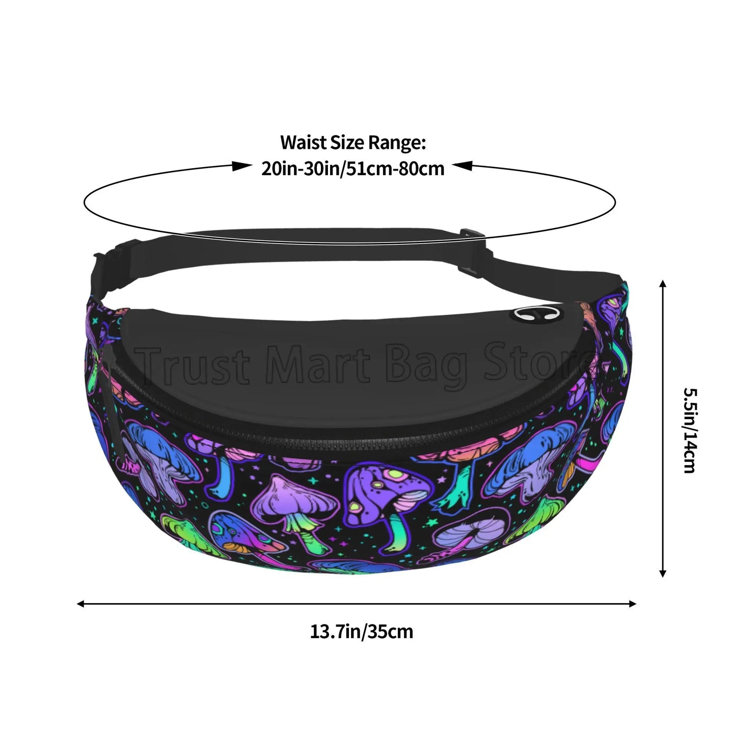 Mushroom Bauchtasche