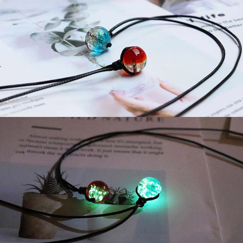 Glow Necklace Planet