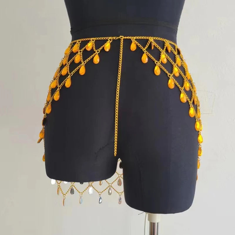 Crystal Skirt Festival Outfit