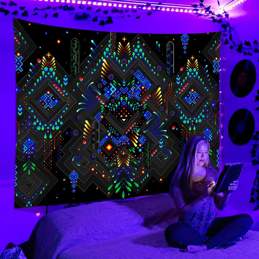 Psychedelic Geometric UV