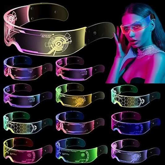 Led Cyberpunk Brille