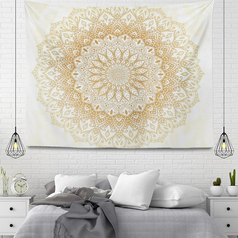 Mandala Groß Golden