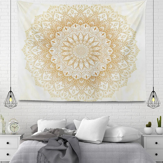 Mandala Groß Golden