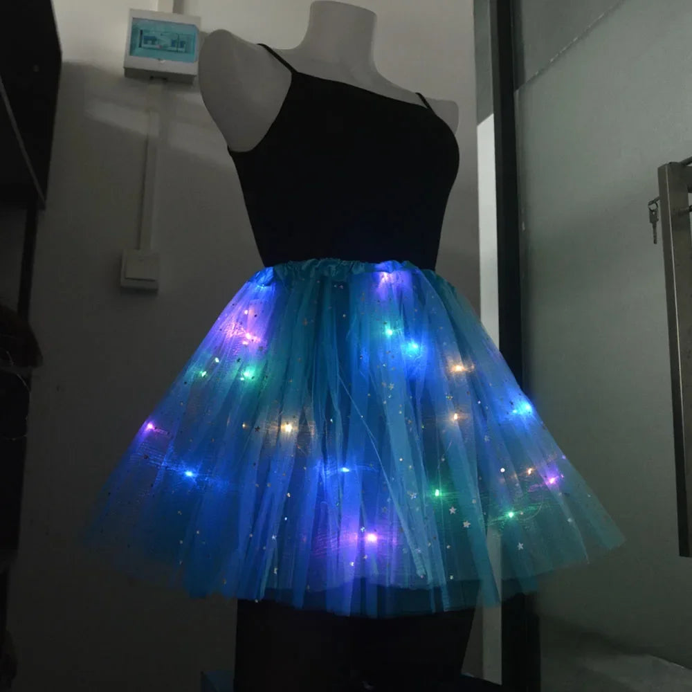 Led Tüll Rock