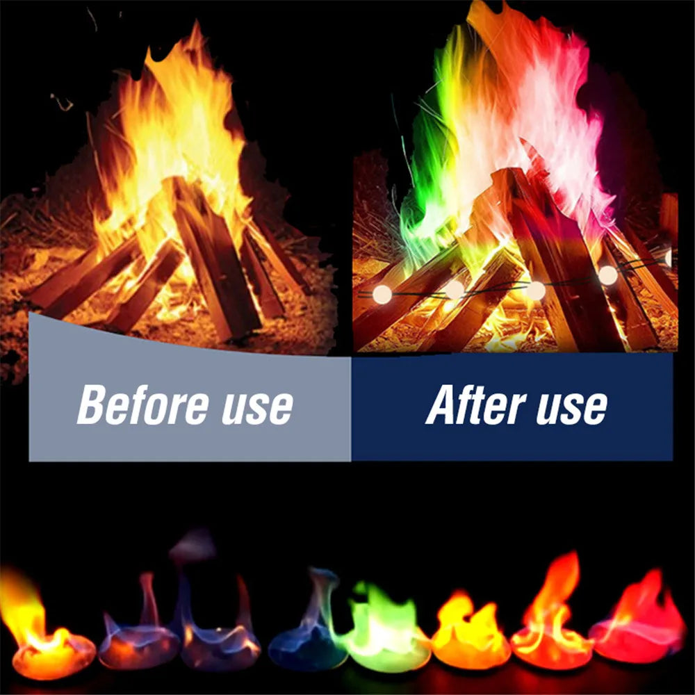 Farbiges Feuer Pulver