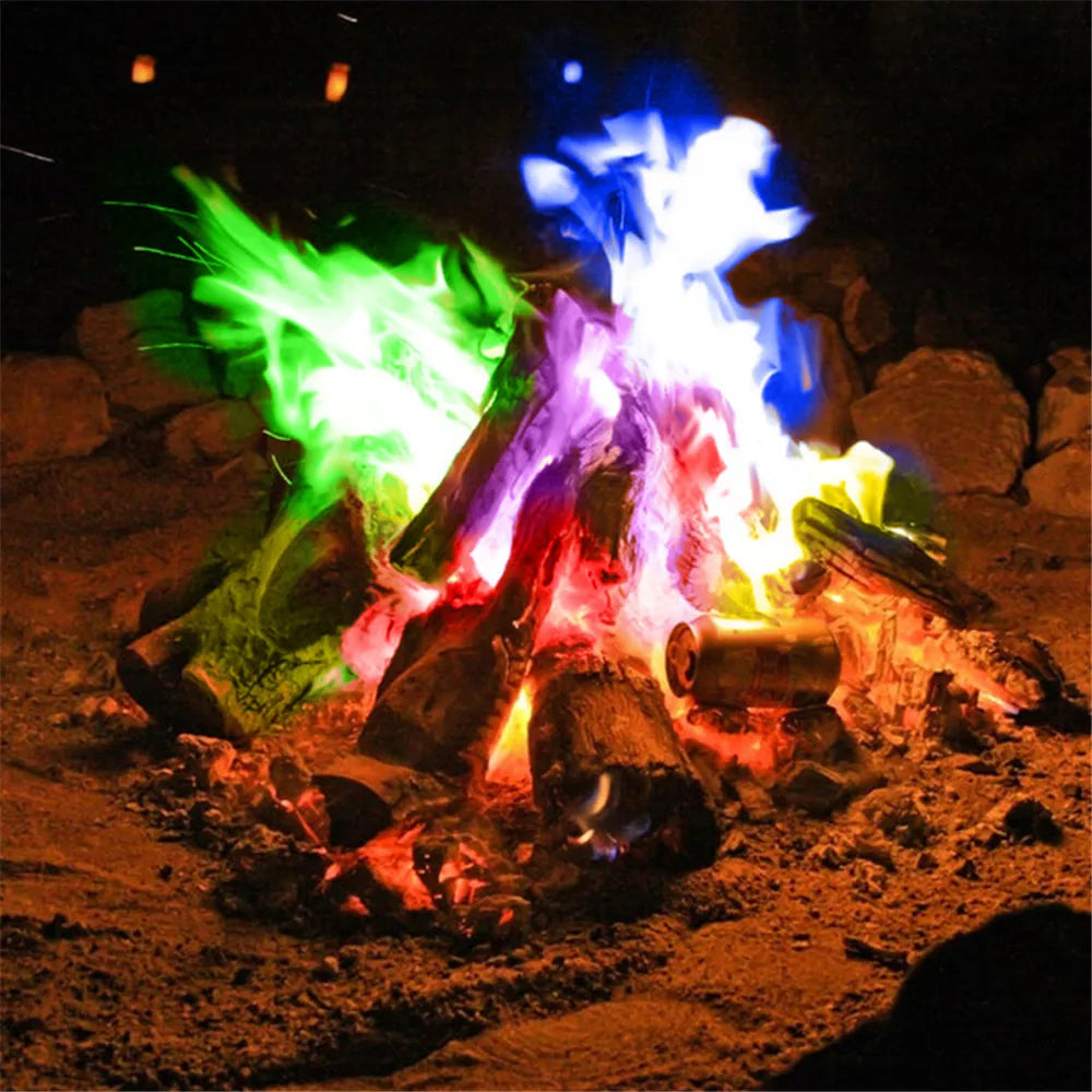 Farbiges Feuer Pulver
