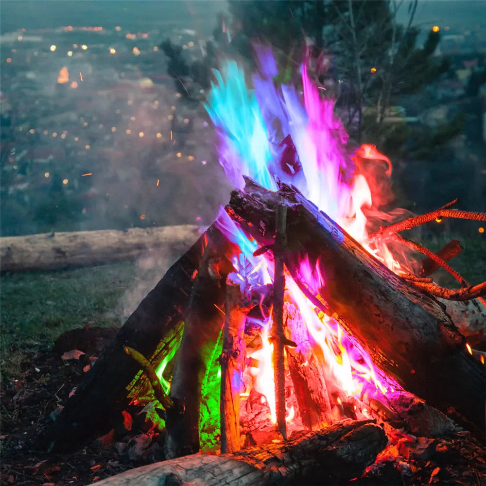 Farbiges Feuer Pulver