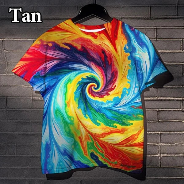 Rainbow Tie-dye T-shirt