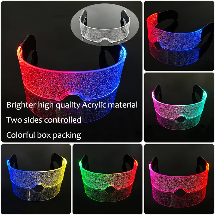 Led Cyberpunk Brille