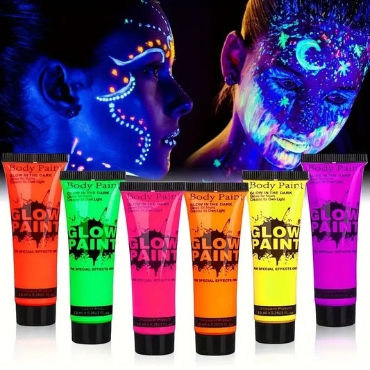UV Bodypaint Liquid 6 Farben