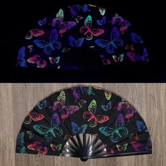 UV leuchtender Fächer - Psy Spirit