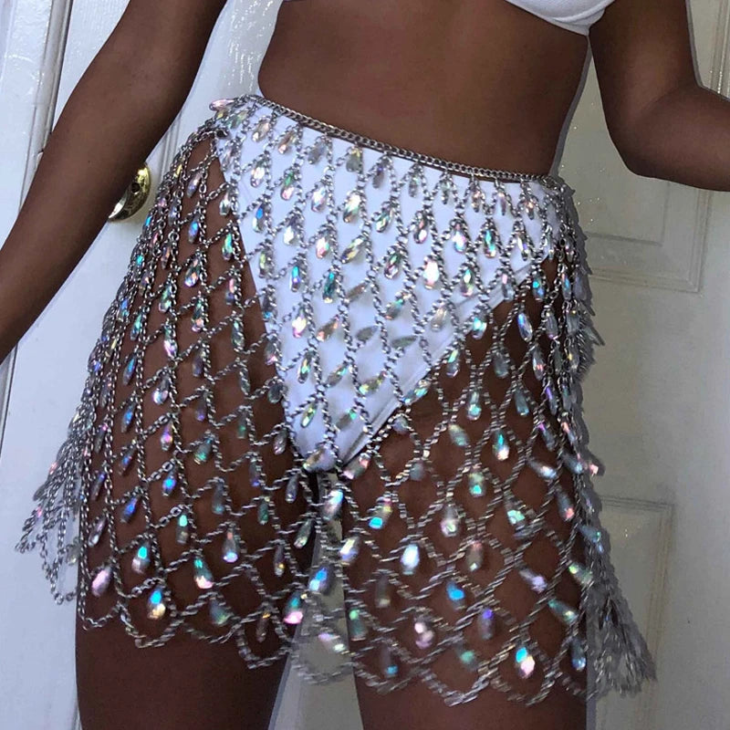 Crystal Skirt Festival Outfit