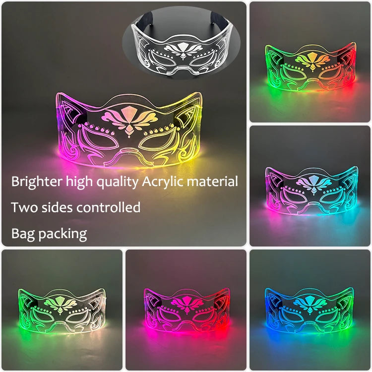 Led Cyberpunk Brille