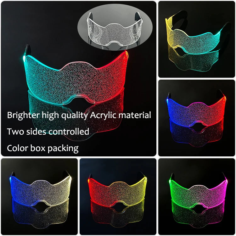 Led Cyberpunk Brille