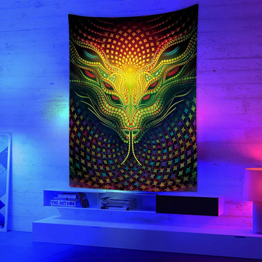UV Wandtuch Snake
