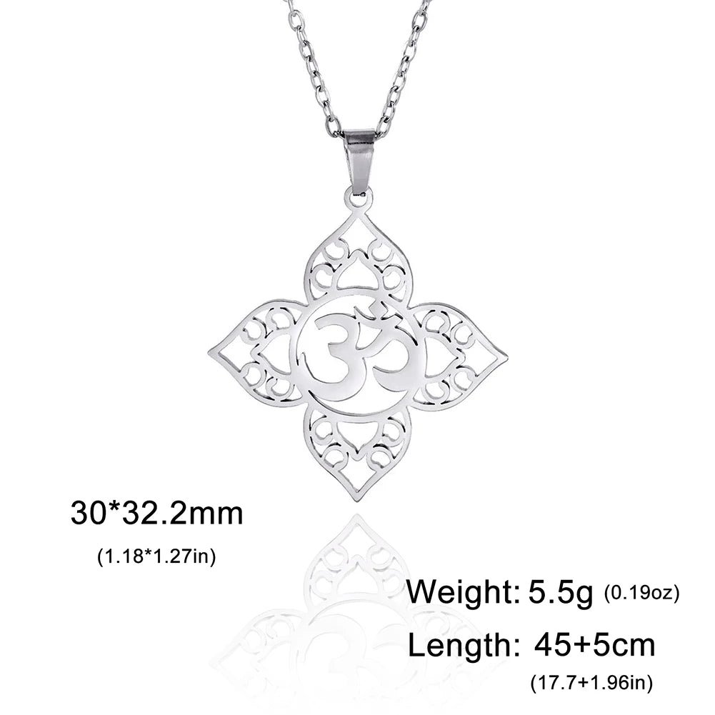 Lotus Om Kette