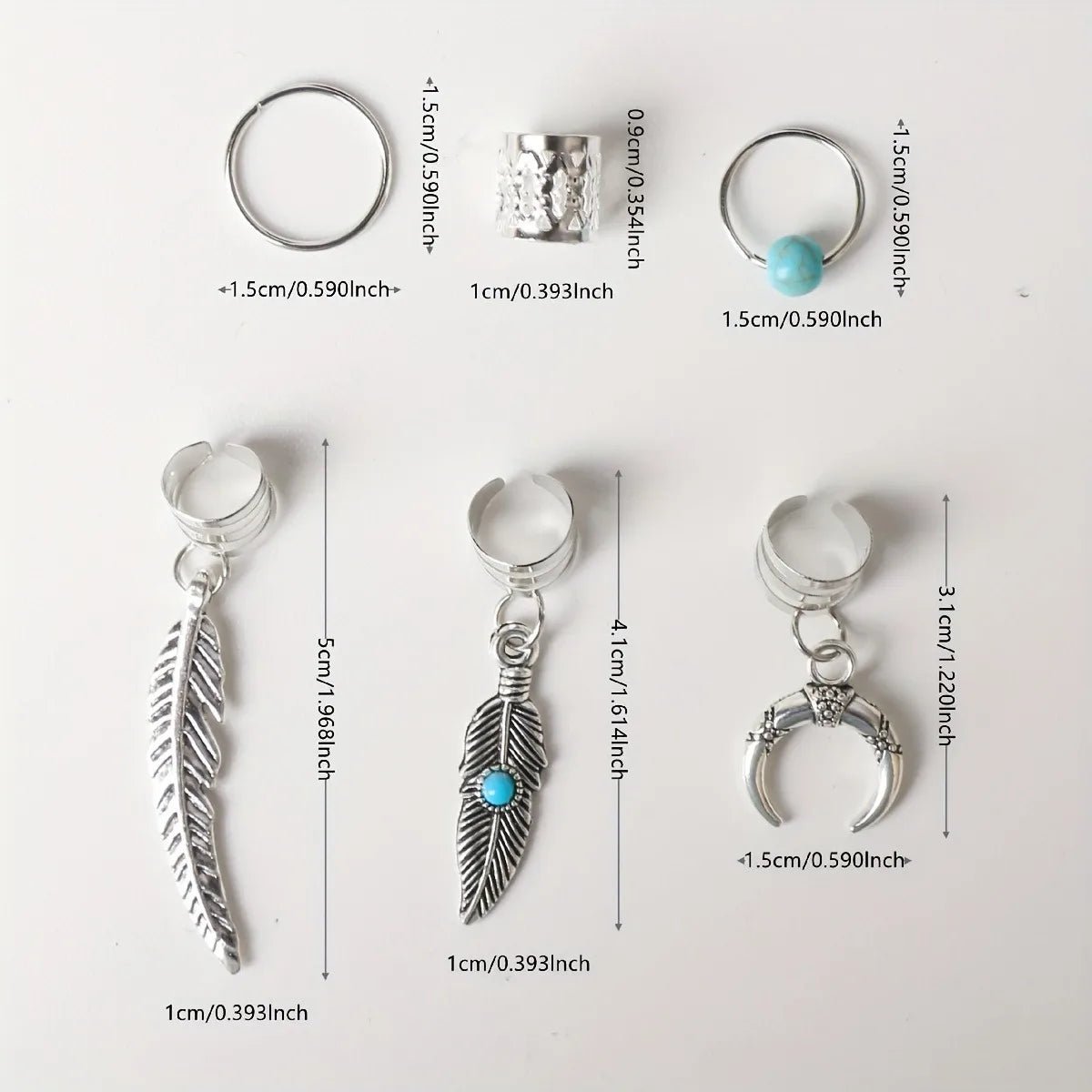Haarschmuck Set - Psy Spirit
