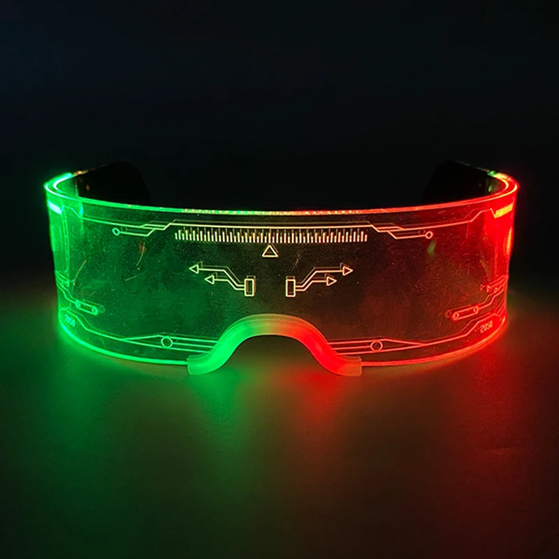 Led Cyberpunk Brille