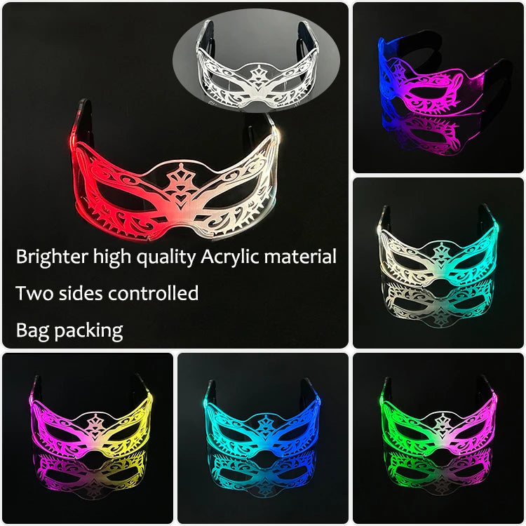 Led Cyberpunk Brille